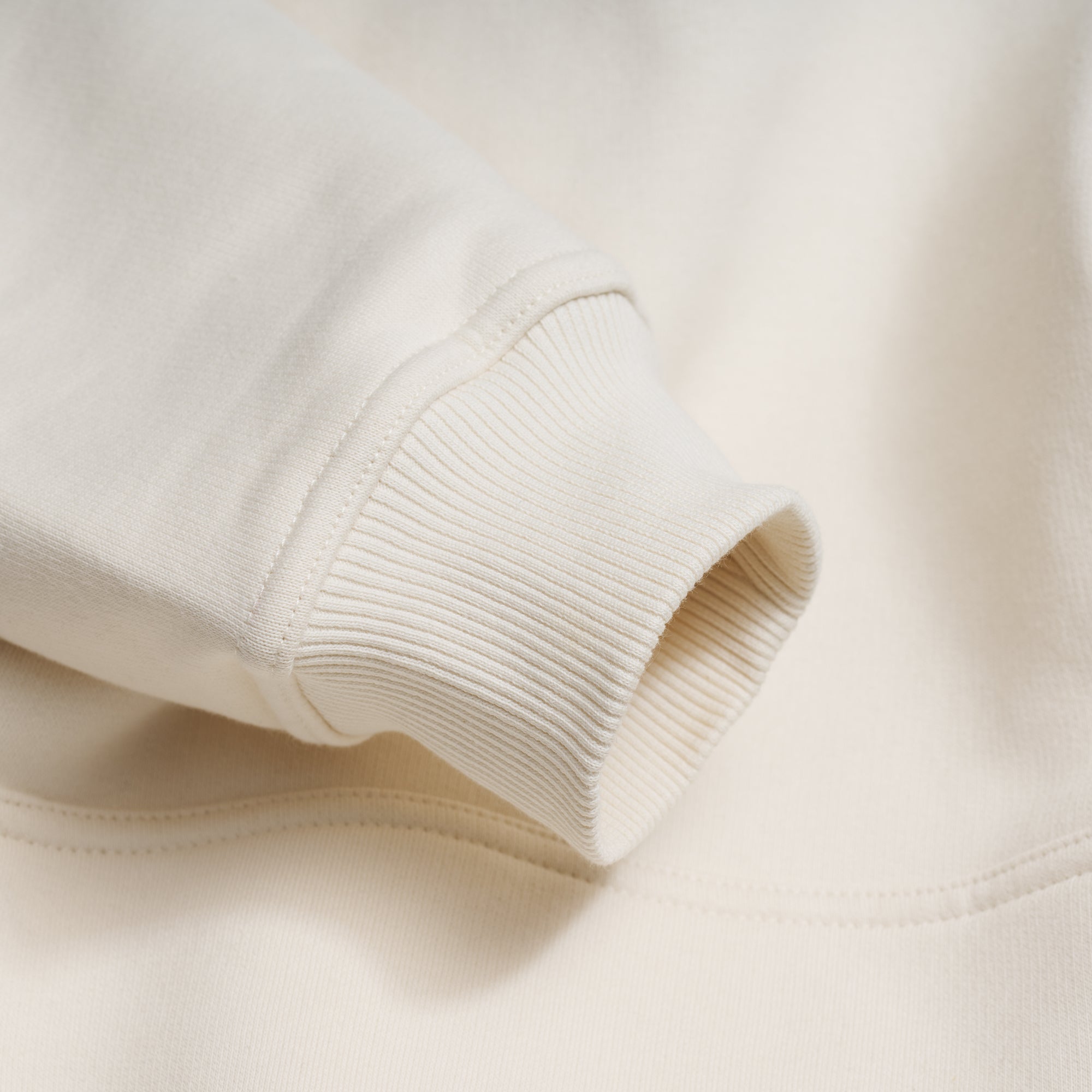 Sand Gårdisto hoodie ribbed-cuff detail